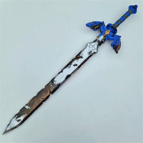 My 3d Printed Version Of The Rusted Master Sword From Tloz Botw