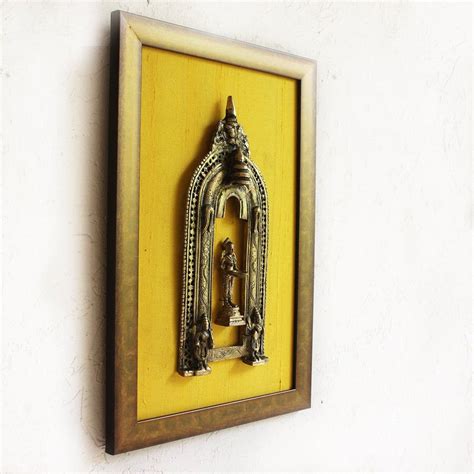 Exquisite Brass Temple Frame Or Prabhavali Halo Of The Gods Inspired