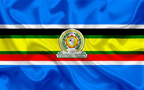 Download Wallpapers Flag Of Eac East African Community Organization