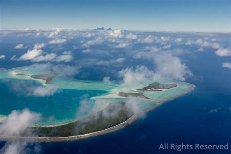 Overflightstock Tetiaroa Atoll Tropical Islands Of French Polynesia