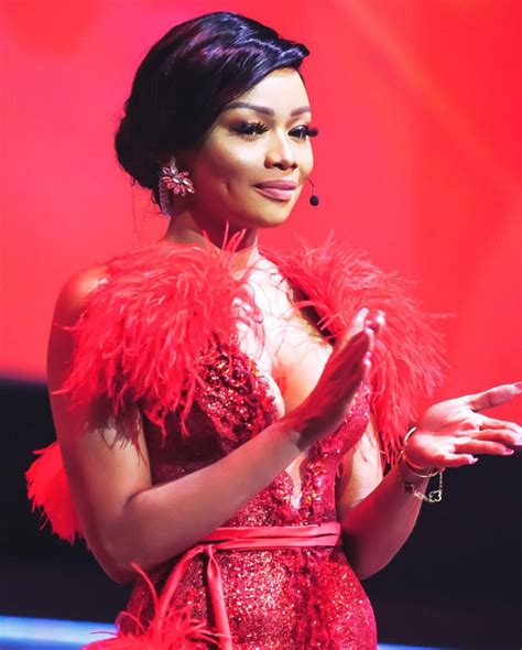 Bonang, who has been confined at home due to lockdown, took to both instagram and twitter to share a photo that had people wild. Bonang Matheba Was Dripping in a Shimmering Red Gown at ...
