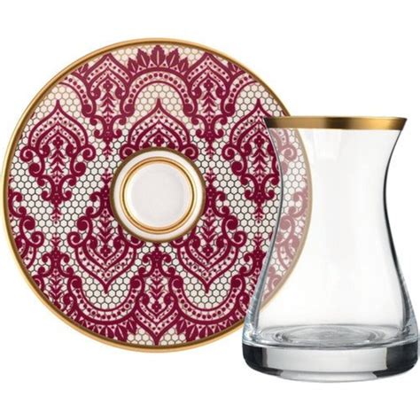 X Turkish Tea Glass Set Turkish Tea Glass Set For Six Etsy