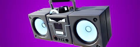Fortnite Battle Royale — Thoughts On The Boom Box