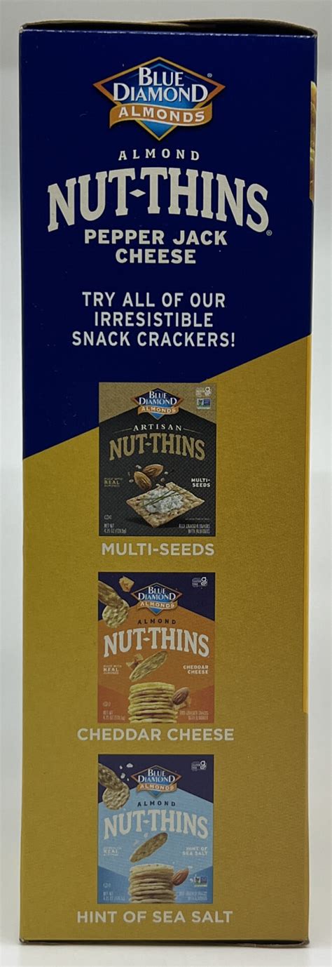 Nut Thins Pepper Jack Cheese Packaged Food Reviews