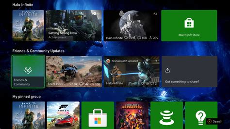 Xbox Dashboard Fügt Einen Neuen Abschnitt „freunde Und Community