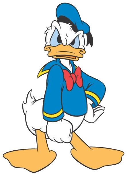 Donald Duck Face Png