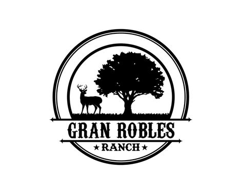 Gran Robles Ranch Logo Design Austin Tx Web