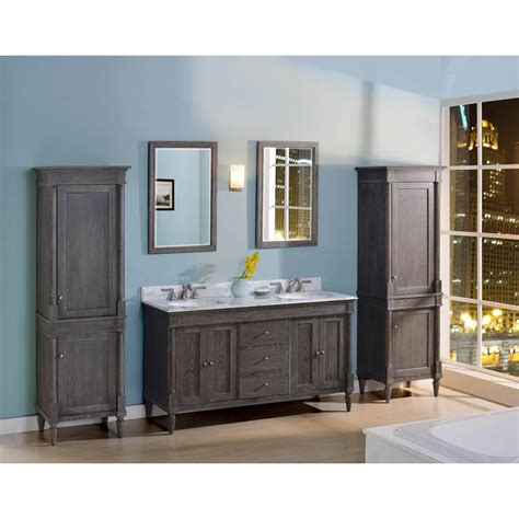Why choose double sink vanities? Fairmont Designs Rustic Chic 60" Vanity-Double Bowl ...