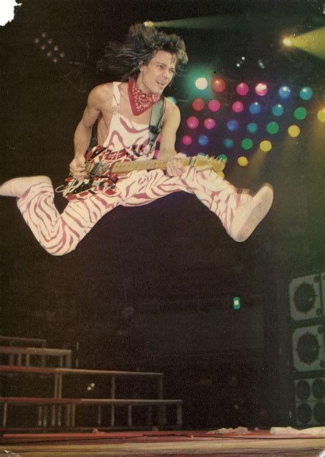 Classic Eddie Van Halen You Might As Well Jump Van Halen Eddie Van