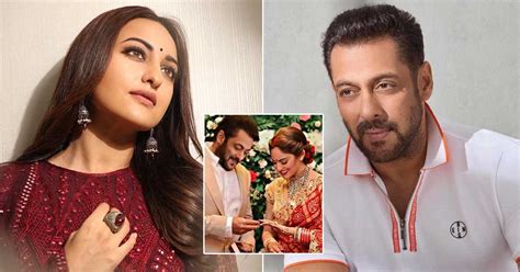 Sonakshi Sinha Reacts To Her Viral Photoshopped Wedding Picture With Salman Khan “are You So Dumb”