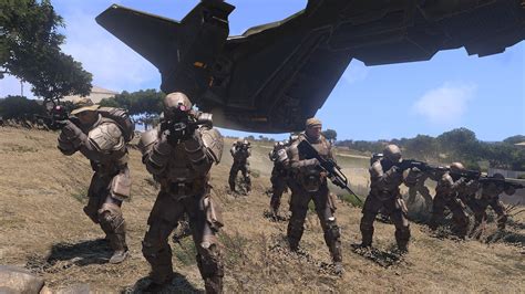 The Halo Mod For Arma 3 Has Been Out For A Few Days Now Rgaming