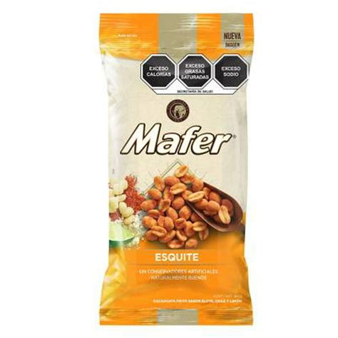 Mezcla De Cacahuate Mafer Premium Sabor Esquite 160 G Walmart
