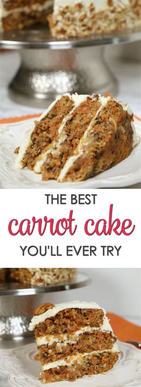 Homemade Carrot Cake Recipe This Is One Of The Best Carrot Cake