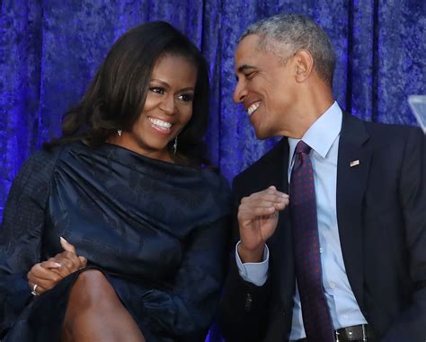 Barack Obama Surprises Wife Michelle With Flowers At Her Book Event