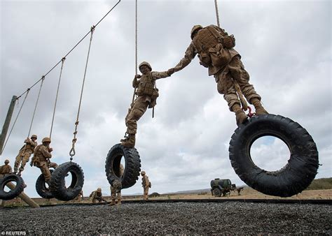 Female Marines Become First Women To Take On Grueling Three Day Boot