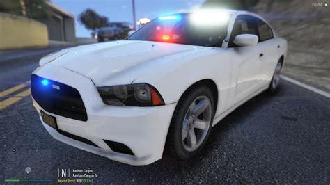 Gta 5 Roleplay Unmarked Dodge Charger Blaine County Sheriff Fivem