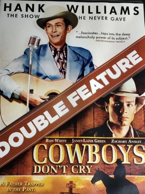 Double Feature Hank Williams The Show He Never Gave 1980 Cowboys Dont