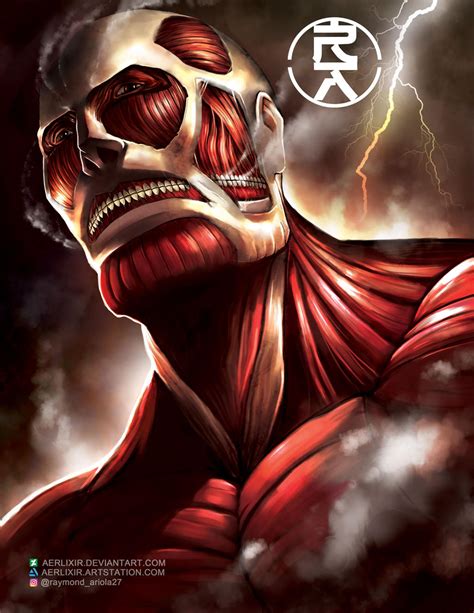 The Colossal Titan By Aerlixir On Deviantart