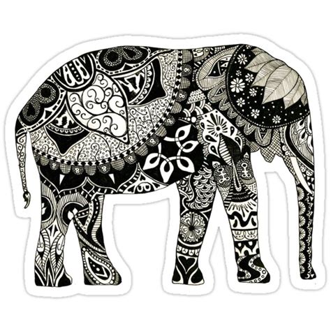 Elephant Stickers By Charlo19 Redbubble