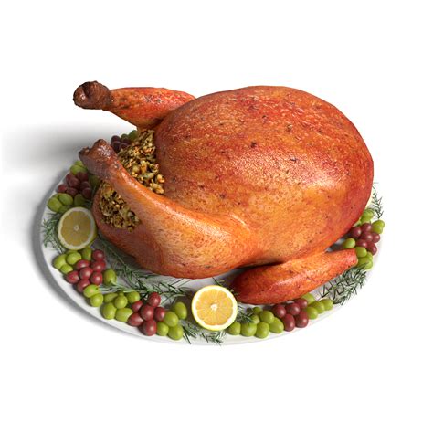 thanksgiving turkey 3d model