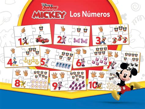 Juegos Educa Aprende Los Números Con Mickey Y Amigos Educa 19327