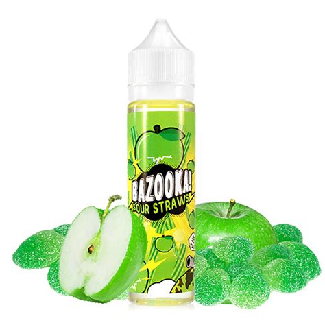 When it comes to flavor preference, no two vapers are alike. E-Zigarette | BAZOOKA VAPE Green Apple Sour Straws