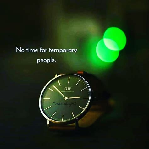 No Time For Temporary People Phrases