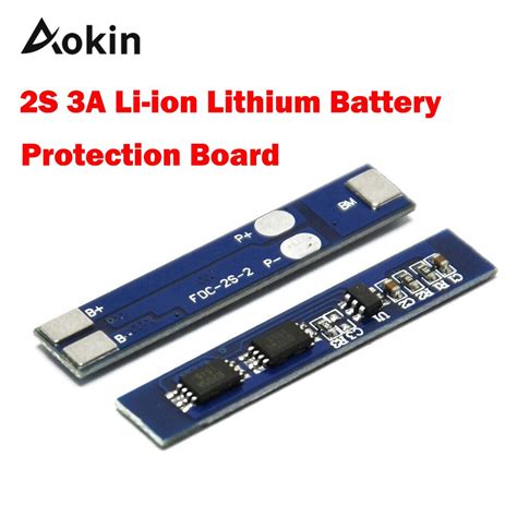 2s 3a Li Ion Lithium Battery 74v 84v 18650 Charger Protection Board