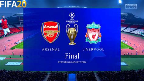 Fifa 20 Arsenal Vs Liverpool Final Ucl Uefa Champions League Full