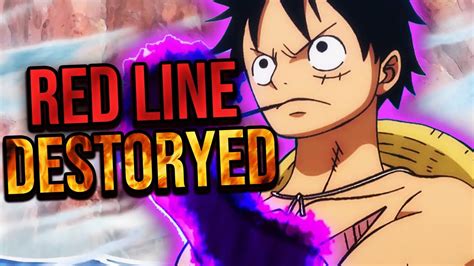 Red Line Destroyed Theory One Piece 984 Youtube