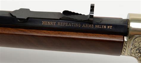 Modern Henry Repeating Arms Co Lever Action Rifle 22 Magnum Cal 20