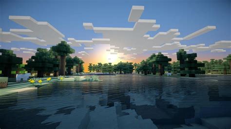 71 1080p gaming wallpapers on wallpaperplay. Sunrise Minecraft wallpaper | 1920x1080 | 259680 | WallpaperUP