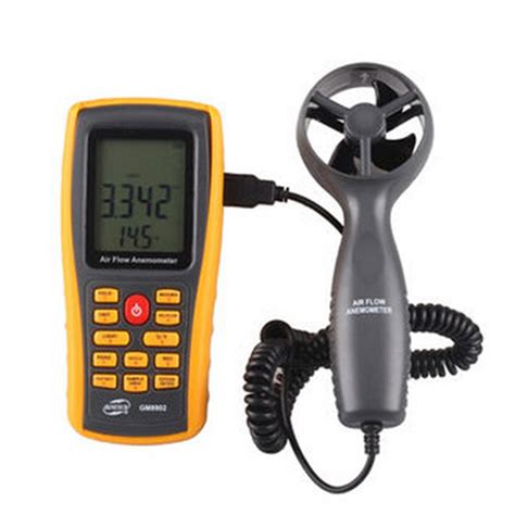 Benetech Gm8902 Digital Air Flow Anemometer With Usb Interface 56mm