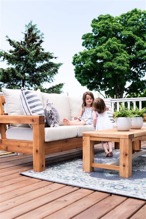 Diy Outdoor Sofa Plans Diy Outdoor Sectional Couch Kinda Sorta Simple