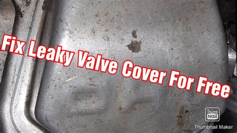 Fixing A Leaky Valve Cover Gasket Youtube