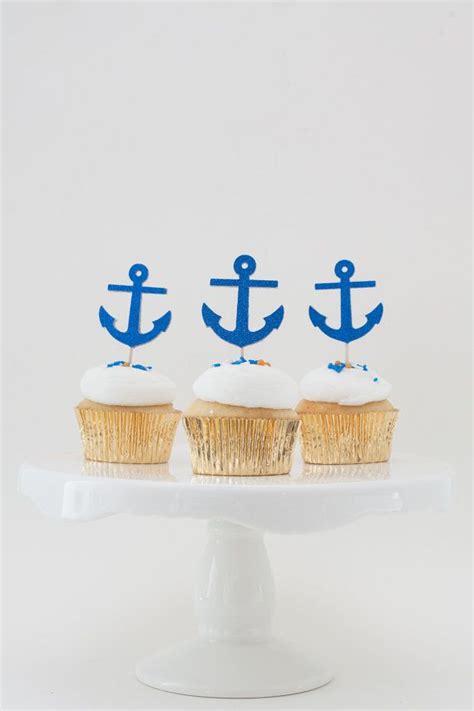 Maybe you would like to learn more about one of these? Nautical Cupcake Kit Anchor Cupcake Kit Blue by ...