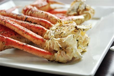 Crabs Garlic Butter Baked Crab Legs Grilled Crab Grilled