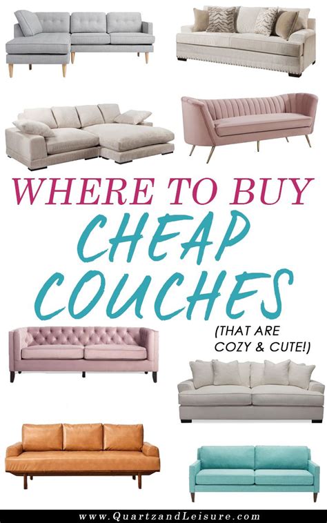 Where To Buy Cheap Couches That Are Still Cute And Comfy Cheap Couch