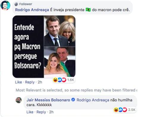 President macron has already pledged he will appoint brigitte to a public, unpaid position in his cabinet. Macron Attacks Bolsonaro Over Meme Comparing Elderly 1st Lady To Jair's Young Hottie | Zero Hedge