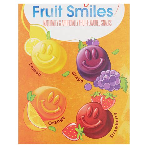 Great Value Original Fruit Smiles, 0.9 Oz (50 Count) Jarasim