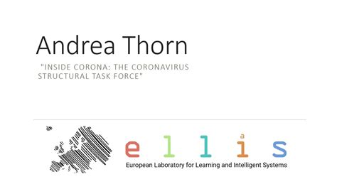 ELLIS Against Covid 19 On May 20th 7 Andrea Thorn YouTube