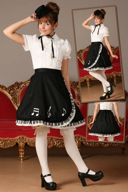 Bodyline Music Note Skirt Skirts Lace Market Lolita Fashion Sales