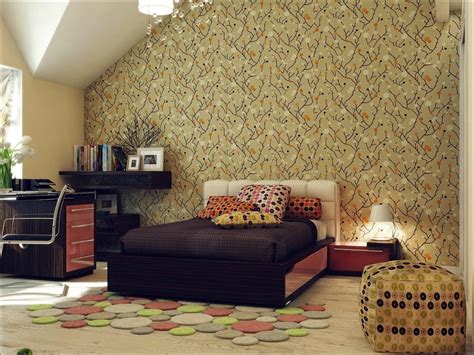 Wallpaper Dinding Kamar Elegan