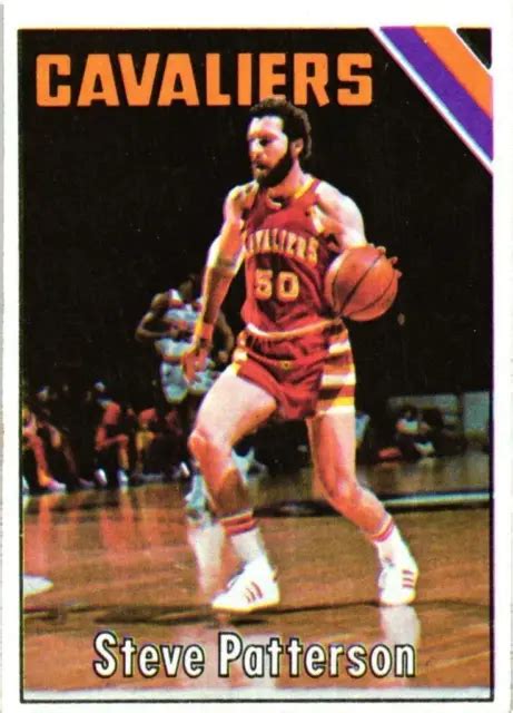 Steve Patterson 1975 76 Topps Basketball 193 Livraison Gratuite