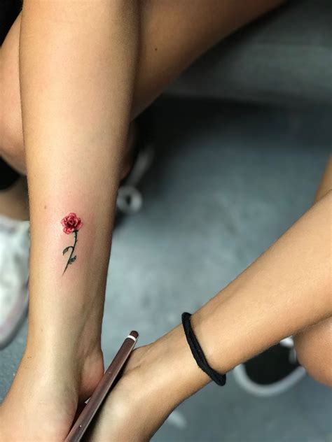 Dainty Rose Tattoo Tiny Rose Tattoos On Wrist Tiny Rose Tattoos