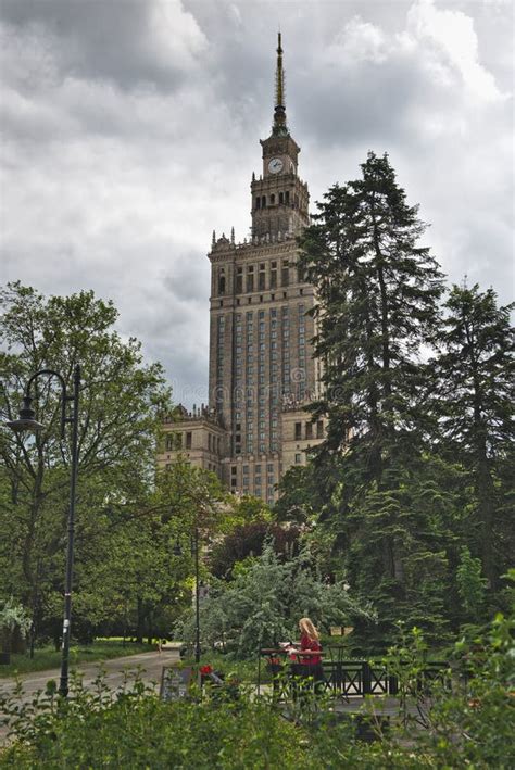 Palace Of Culture And Science In Warsaw Poland Editorial Photography Image Of Highrise