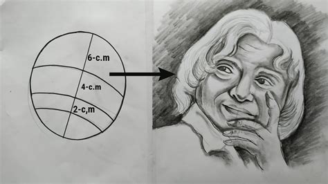 Pencil on sheet 8 hours. how to draw apj abdul kalam with pencil sketch step by ...