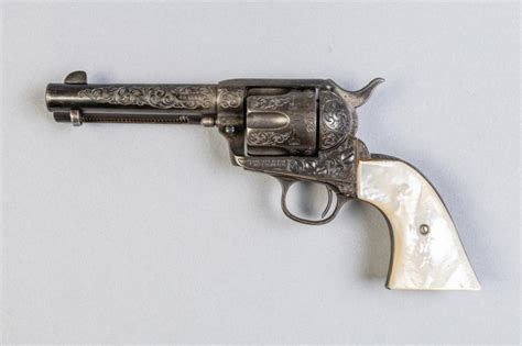 Lot An Engraved Colt 1873 Single Action Army Revolver