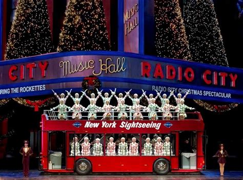 Christmas Spectacular Singers And Dancers Radio City Rockettes