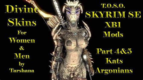 Skyirm Mods Xb Divine Skins Khajiit Argonieans By Tarshana Beautiful